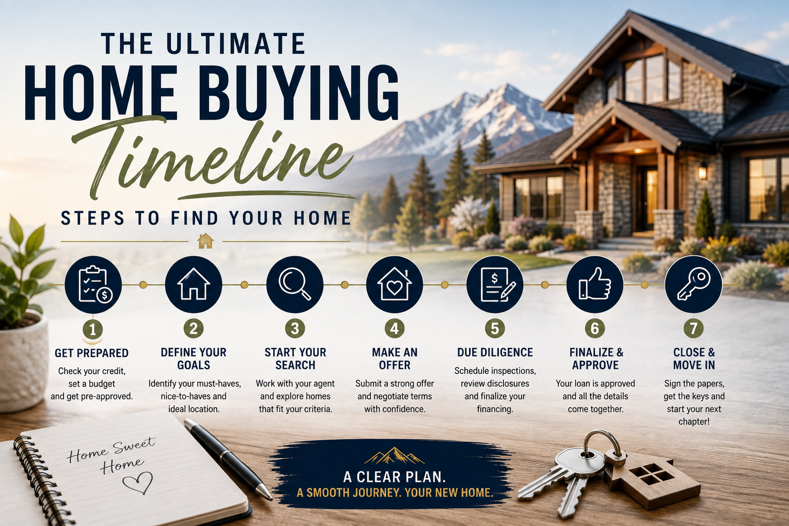 Ultimate Home Buying Timeline: Steps to Find Your Home